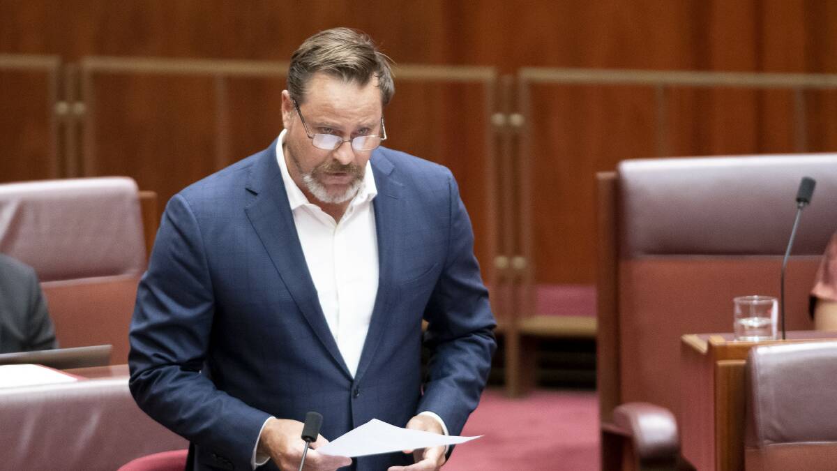 Greens Senator Peter Whish-Wilson opposed the levy in the Senate. Picture by Sitthixay Ditthavong
