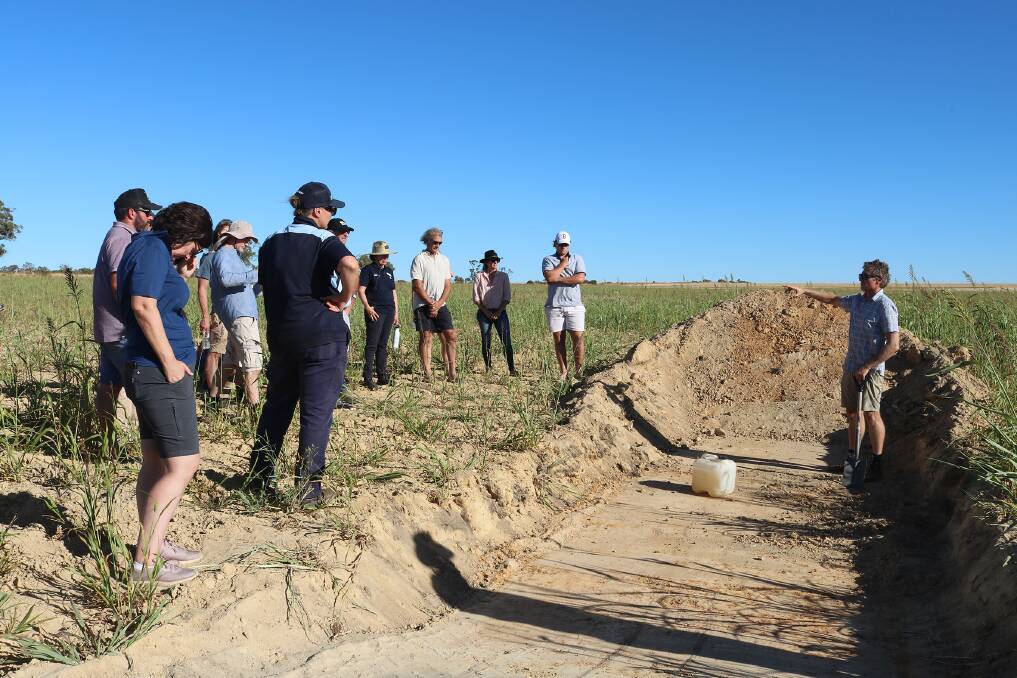 A farm visit to Corrigin producers Simon Wallwork and Cindy Stevens property was held in the afternoon to demonstrate carbon farming projects, sustainability goals and marketing opportunities for low carbon farming enterprises.