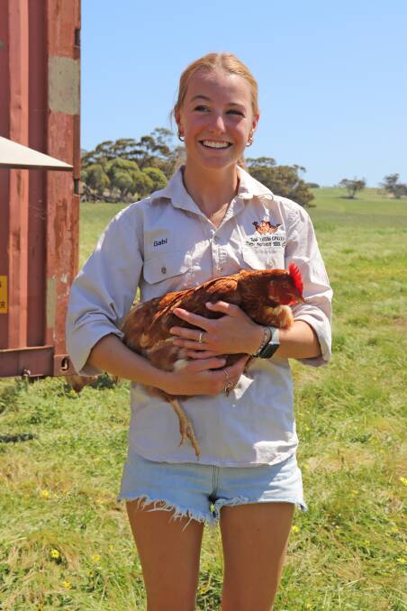 Gabi plans to take on the administrative side of Two Little Chicks from Perth, where she plans to live while she attends university. She sees herself returning to the farm in the future but wants to further her education first.