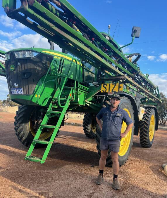 North Ravensthorpe grower Kye Chambers said switching to the new herbicide tank mix partner, Priority, with the familys broadleaf weed control applications in cereals had improved the control and following legume pastures in their program.