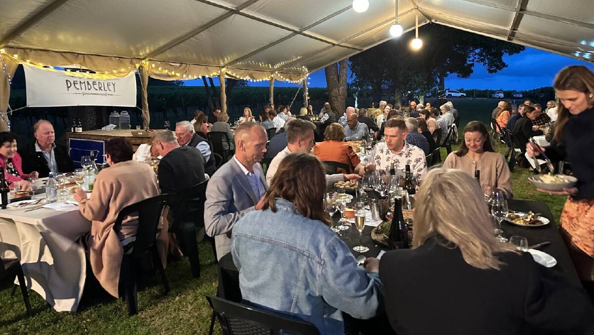The event welcomed 64 guests who enjoyed an evening celebrating produce from the region featuring 14 different local producers.