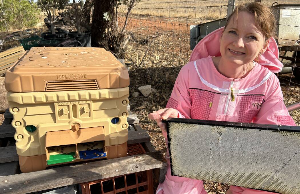 Northam apiarist Jay Page, from Messines Bee Farm, has a goal of extending her bee-education lessons across the Wheatbelt.