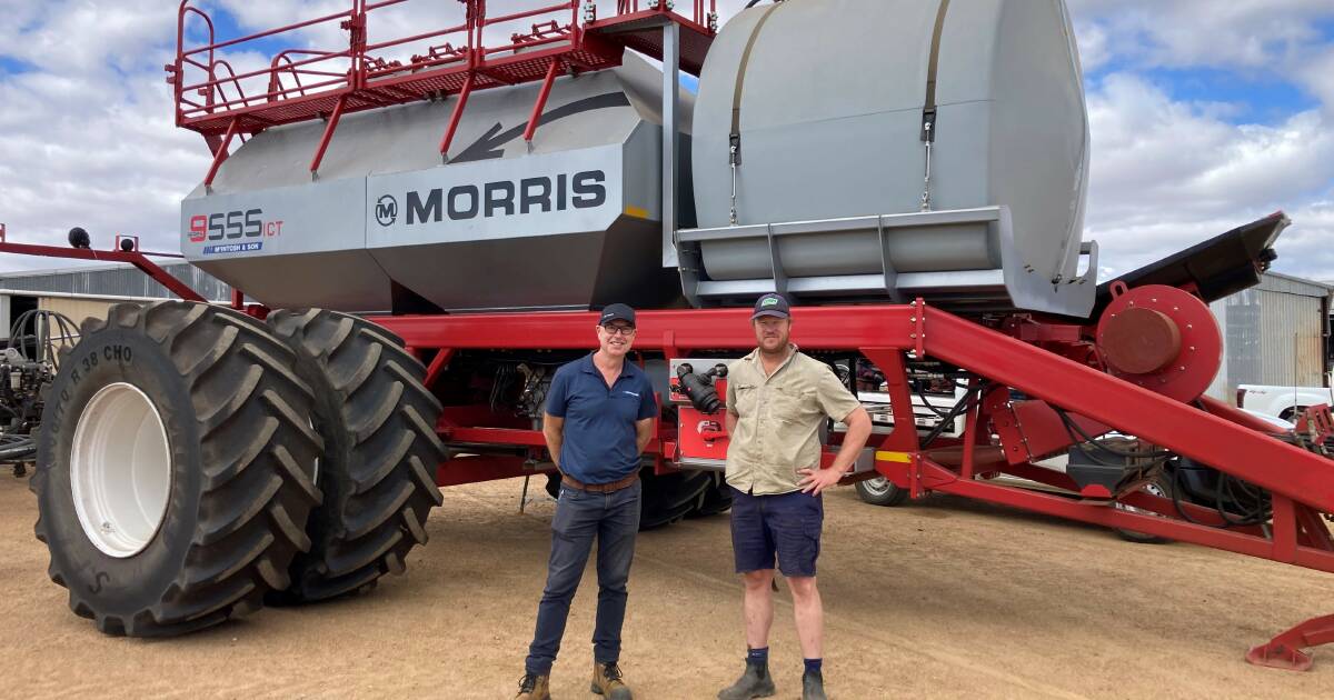 Morris Air Cart From Mcintosh And Son A Fertiliser Saver For Gairdner Grower Farm Weekly Wa