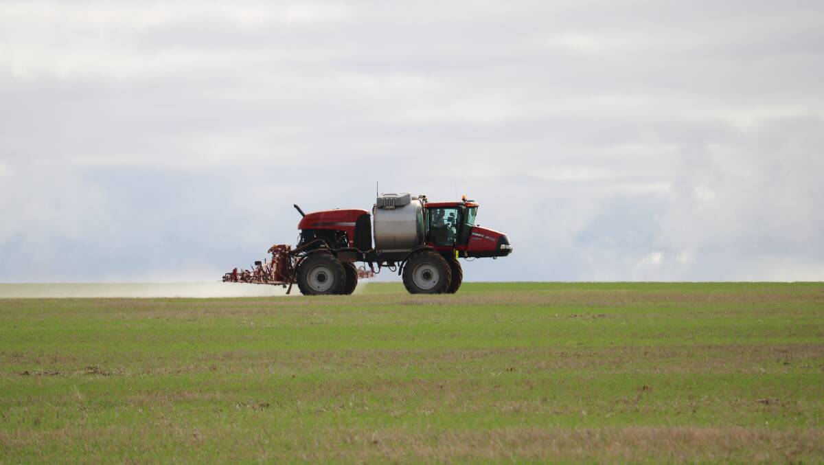 Spraying aims should be targeted at conserving soil moisture in the lead-up to seeding.