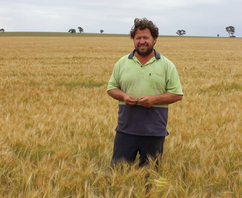 WA woolgrower and Claypans stud co-principal Steven Bolt.