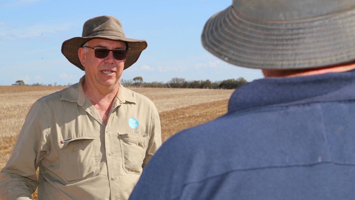 CSIRO rodent expert Steve Henry encourages growers to monitor their paddocks throughout autumn, taking steps to reduce sources of available food. Photo by GRDC.
