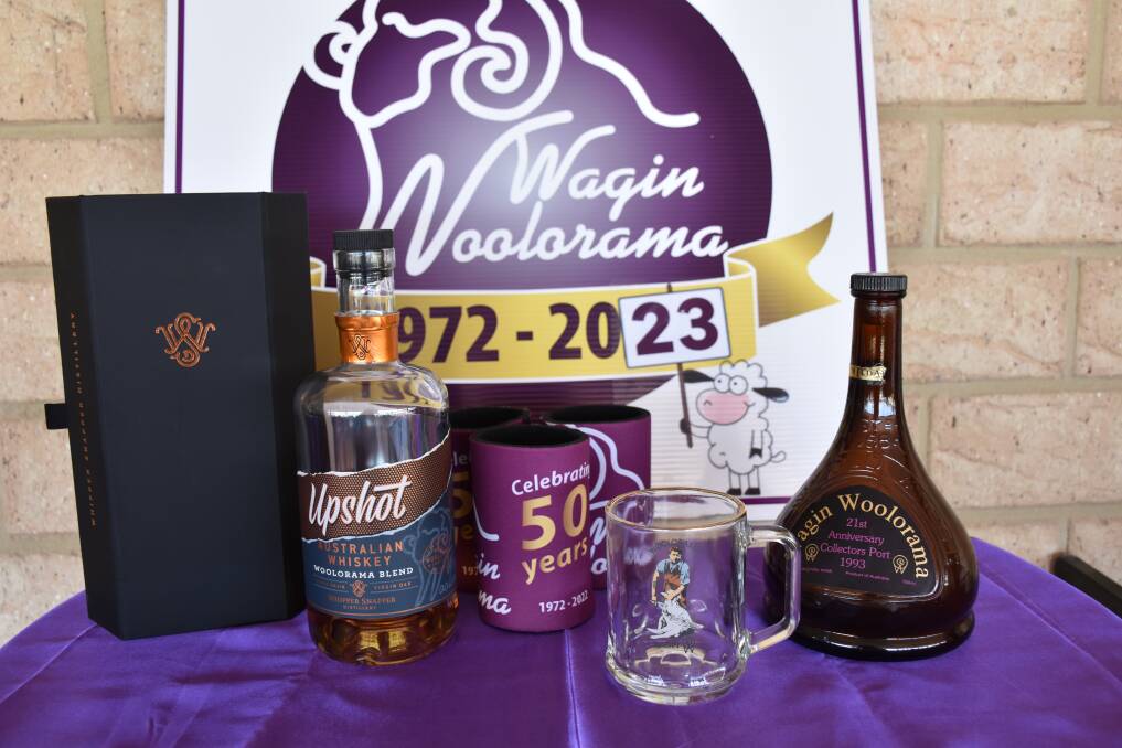 How better to celebrate an anniversary then with a lasting drink. Woolorama marked its 21st anniversary with a port and the 50th year was acknowledged by a specially labelled whiskey produced by Whipper Snapper Distillery.