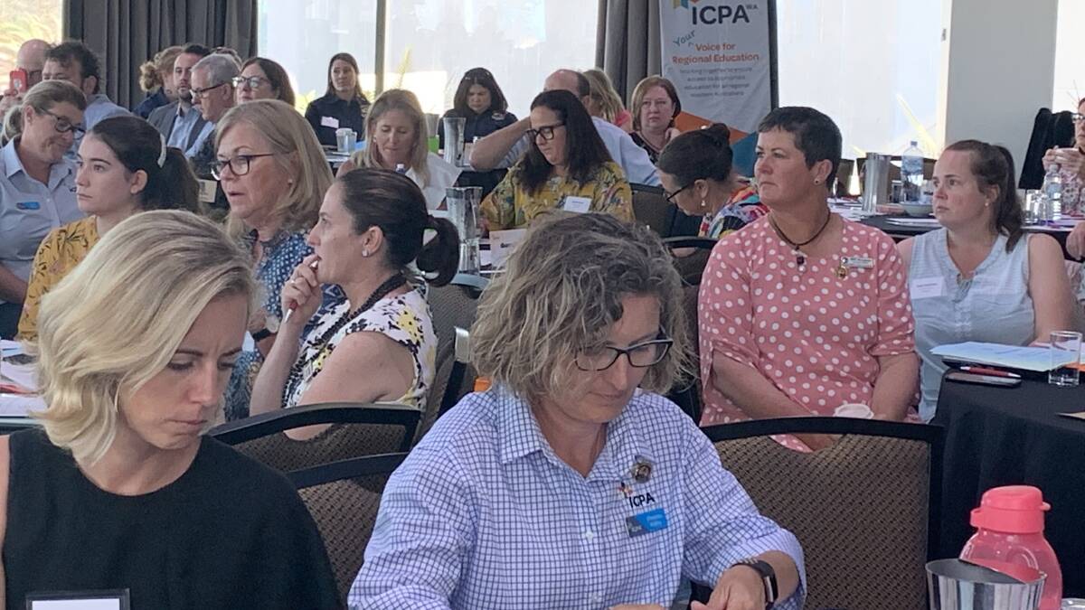 The Isolated Children Parents Association WA branch held their annual conference at the Rendezvous Hotel, Scarborough, last month. 