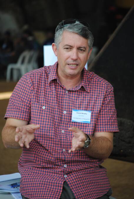 Daniel Murphy, head of UWA's School of Agriculture and Environment, is leading new research into ironstone gravel soils. Photographs by GRDC.