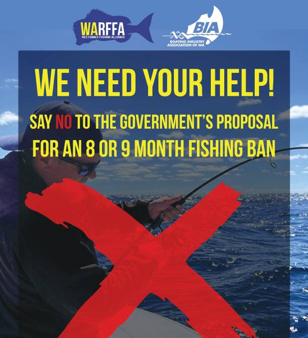 WARFFA ran a petition to try to stop the nine-month fishing ban.