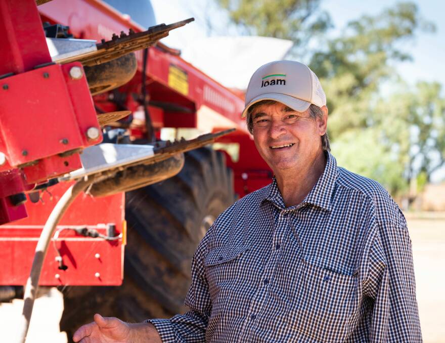 Wirrinya farmer Steve Nicholson says using Loam's CarbonBuilder is a no-brainer. Picture supplied